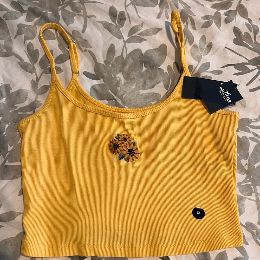 Hollister Baby Cami Sunflower Tank